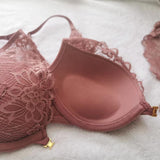 Seductive Elegance Front Buckle Bra and Panty Set